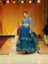 Royal Peacock Blue Designer Lehenga Ensemble