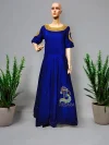 Heavy Bead Work Designer Gown