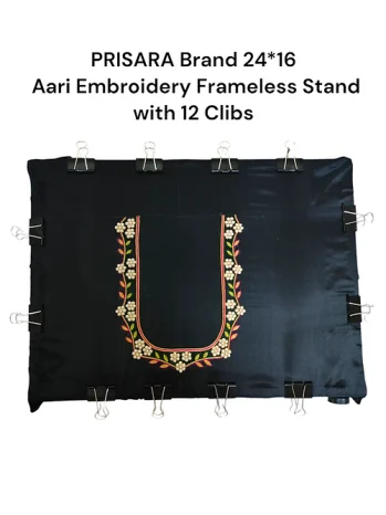 Box Stand / No frame Stand for Aari Embroidery and Fabric Painting with Clibs