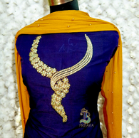 Elevate Your Wardrobe with a Heavy Jewellery Pattern Designer Kurti