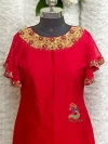 Beautiful and Trendy Ruffle Sleeves Designer Kurti