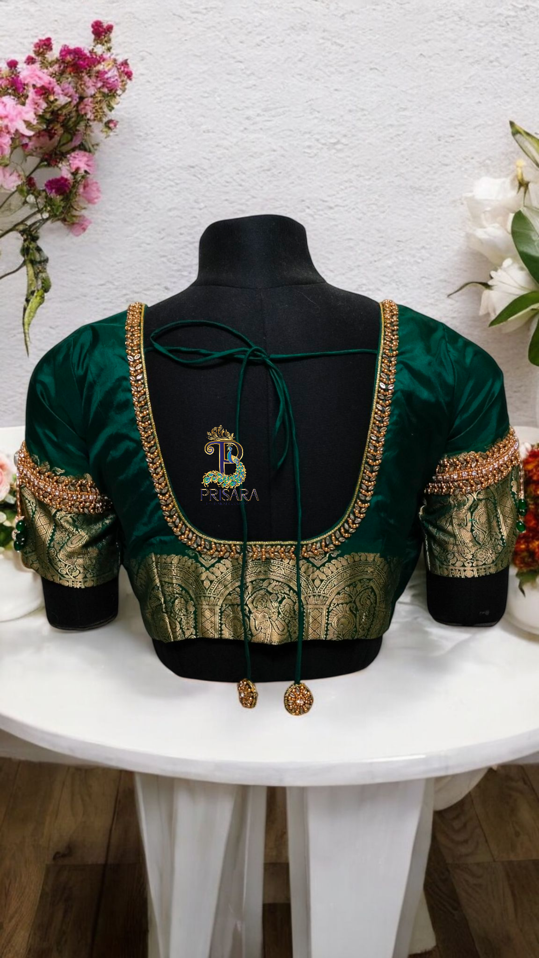 Vanki Style Bridal Blouse Design – Royal, Elegant & New-Age