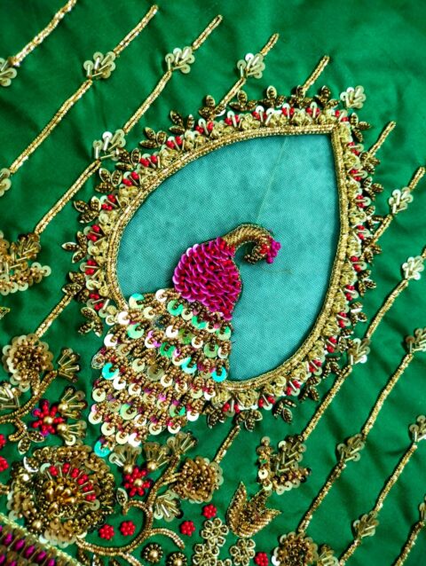 Trending Net Embroidery Bridal Blouse – Full Professional Tutorial