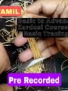 Zardosi Basic to Advanced Embroidery & Basic Tracing Class - TAMIL